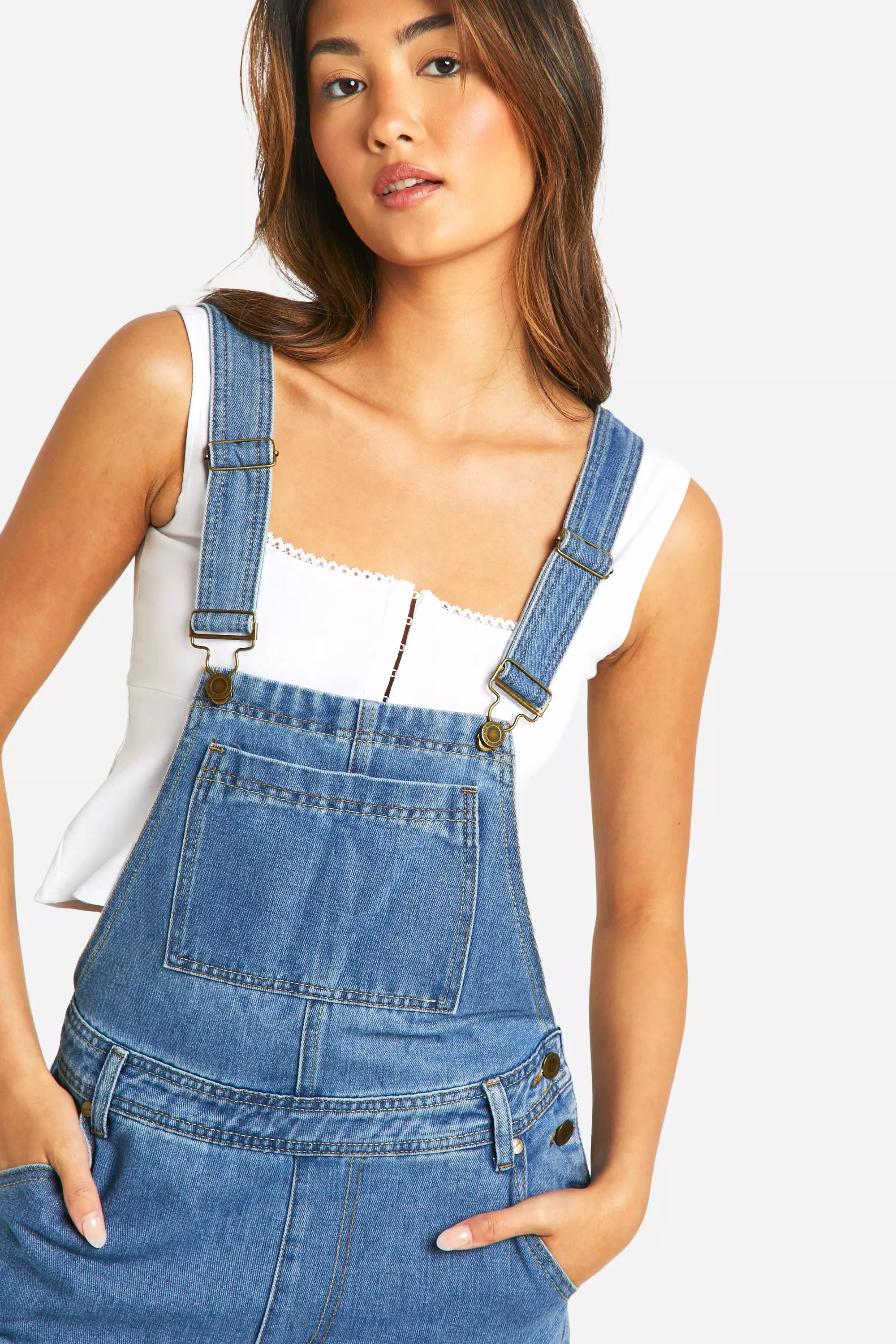 Boohoo dungarees 2025